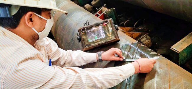 digital ultrasonic flaw detector